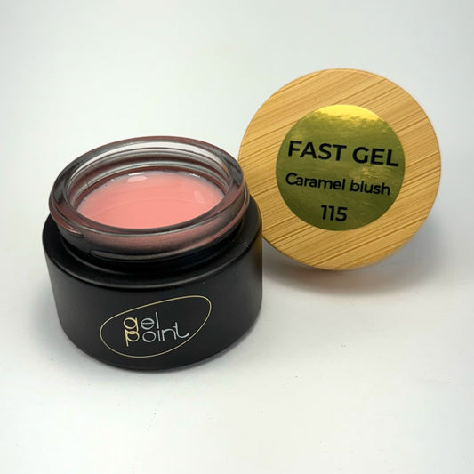 Fast Gel 115 "Caramel blush" 30 ml