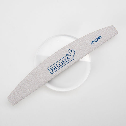 Halfmoon Nail File 180/240 grit